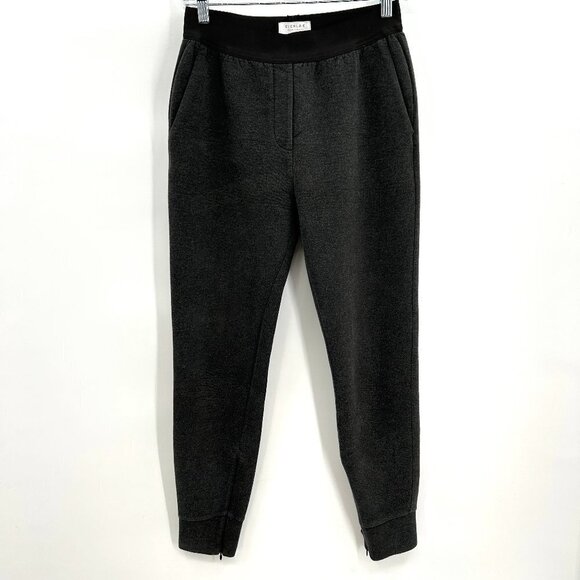 EVERLANE Men's Gray Soft Elastic Stretch Waist Jogger Ankle Zip Pants Size Small - Picture 1 of 10